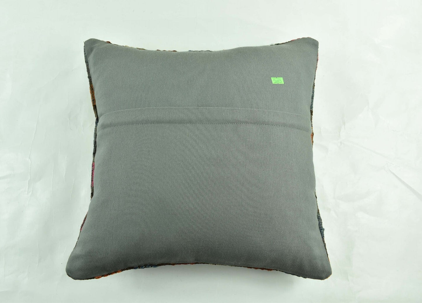 18"x18" Kilim Pillow Cover Handmade Turkish Vintage Cushion Tribal Lumbar 3003