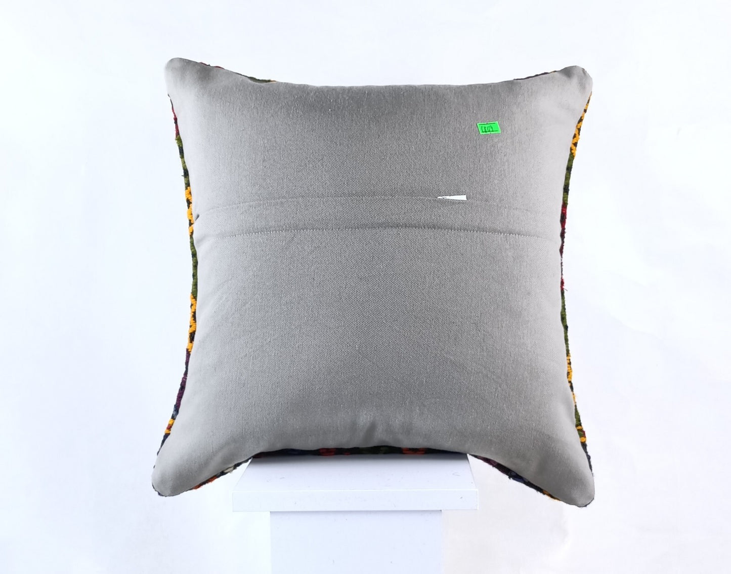 18"x18" Kilim Pillow Cover Handmade Turkish Vintage Cushion Tribal Lumbar 1809