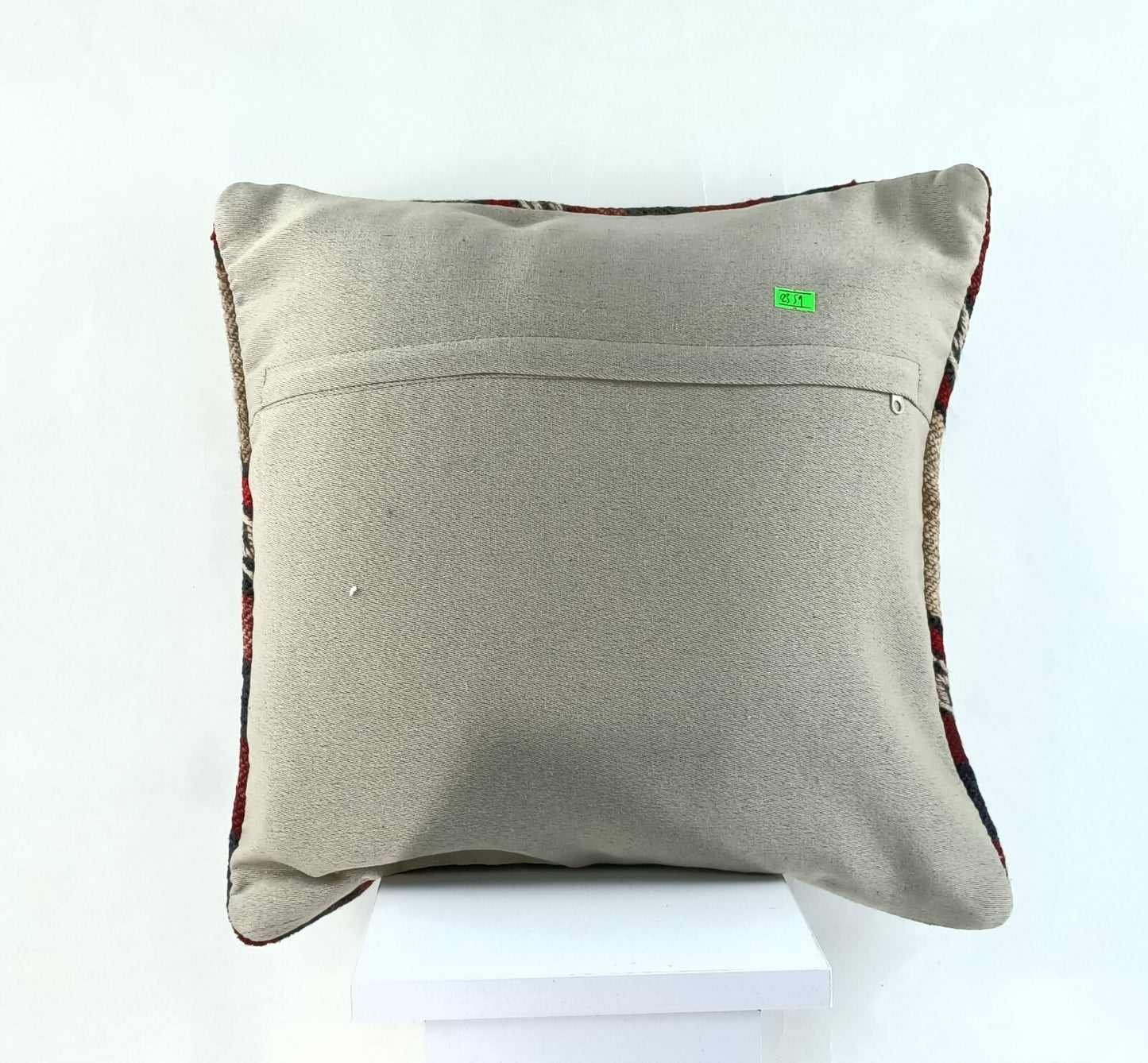 18"x18" Kilim Pillow Cover Handmade Turkish Vintage Cushion Tribal Lumbar 2359