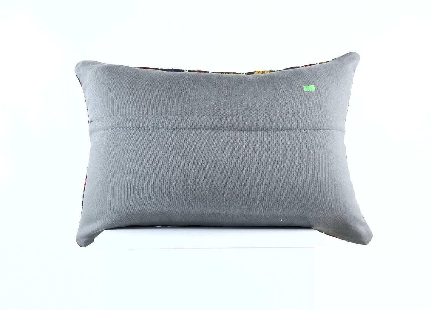 Kilim Pillow Cover 16x24 Tribal Vintage Turkish Carpet Lumbar Pillow Cover 1954