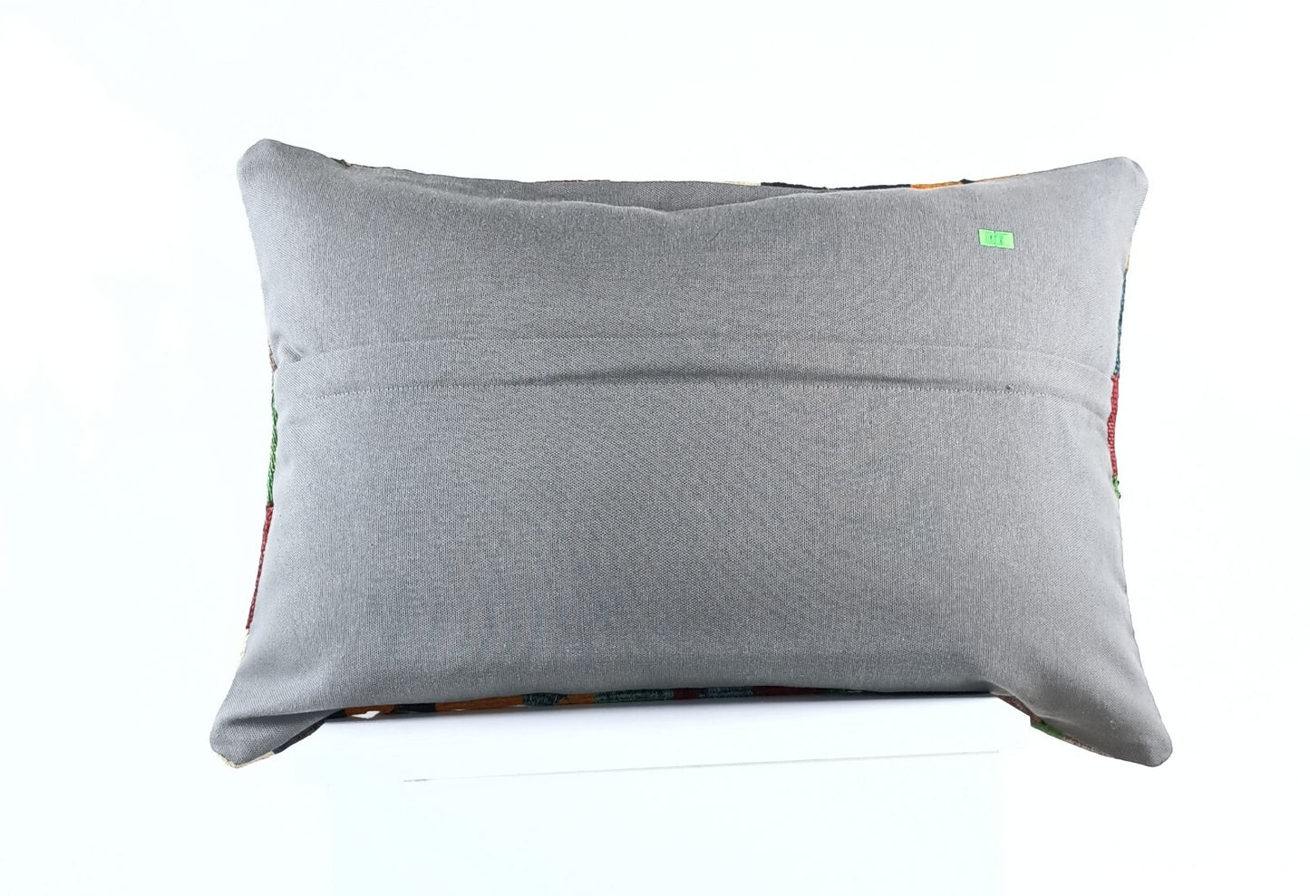 Kilim Pillow Cover 16x24 Tribal Vintage Turkish Carpet Lumbar Pillow Cover 1958