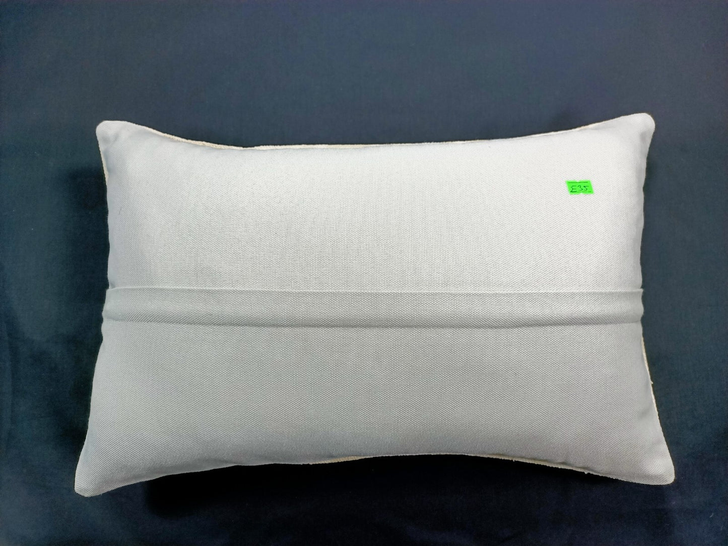 Kilim Pillow Cover 12x20 Turkish Handmade Sofa Couch Floor Lumbar Cushion E35