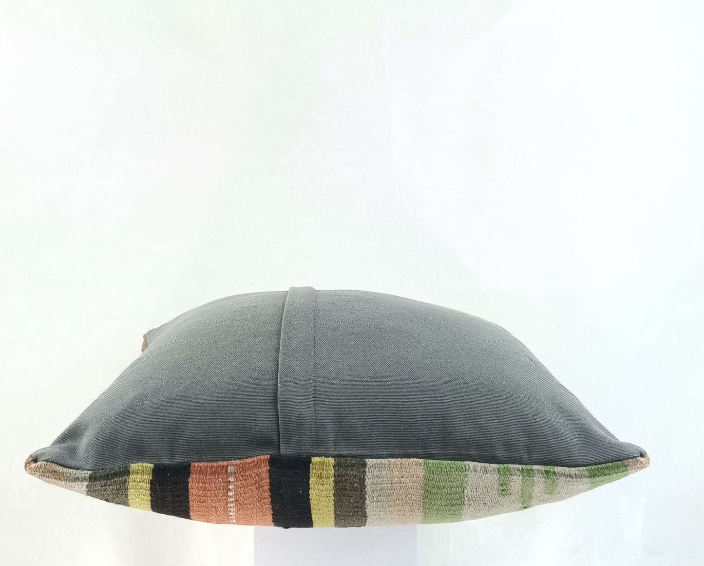 18"x18" Kilim Pillow Cover Handmade Turkish Vintage Cushion Tribal Lumbar 2149