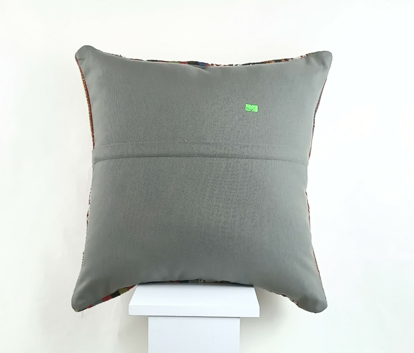 Kilim Pillow Cover 20x20 Home Decorative Handmade Ethnic Oushak Rug Pillow A1225