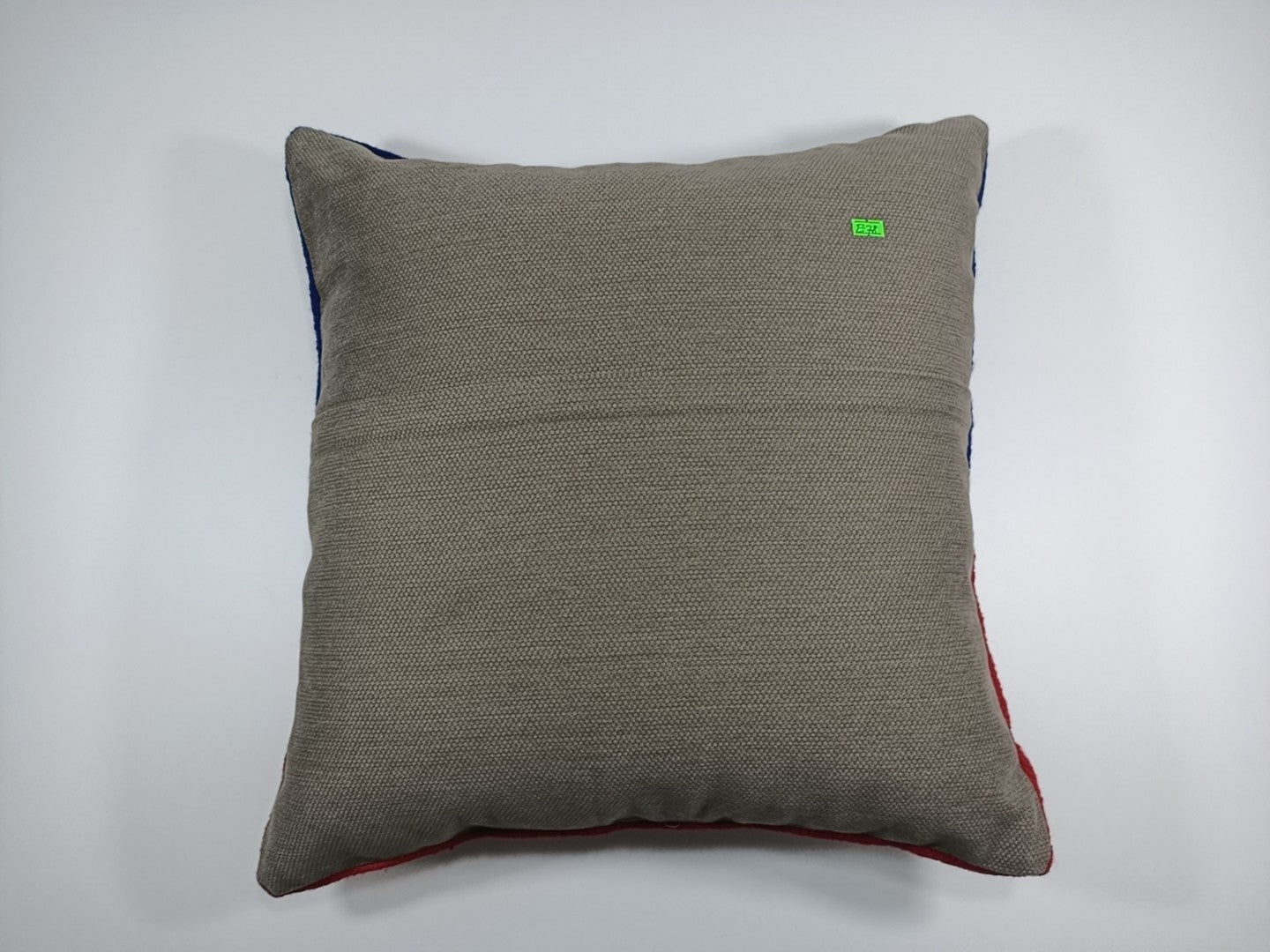 22x22 Kilim Pillow Cover Handmade Vintage Oushak Kilim Cushion Cover E78