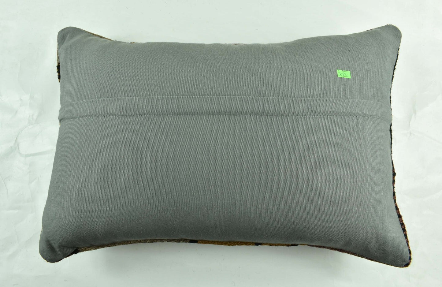 Kilim Pillow Cover 16x24 Tribal Vintage Turkish Carpet Lumbar Pillow Cover 3094