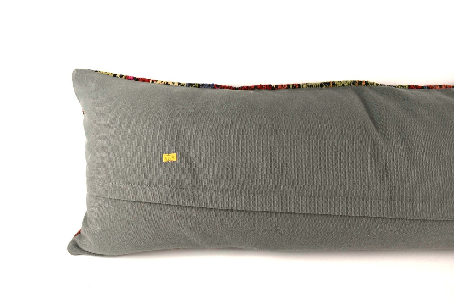 Extra Large Kilim Pillow Cover 16x48 Handmade Ethnic Boho Oriental Lumbar 4359