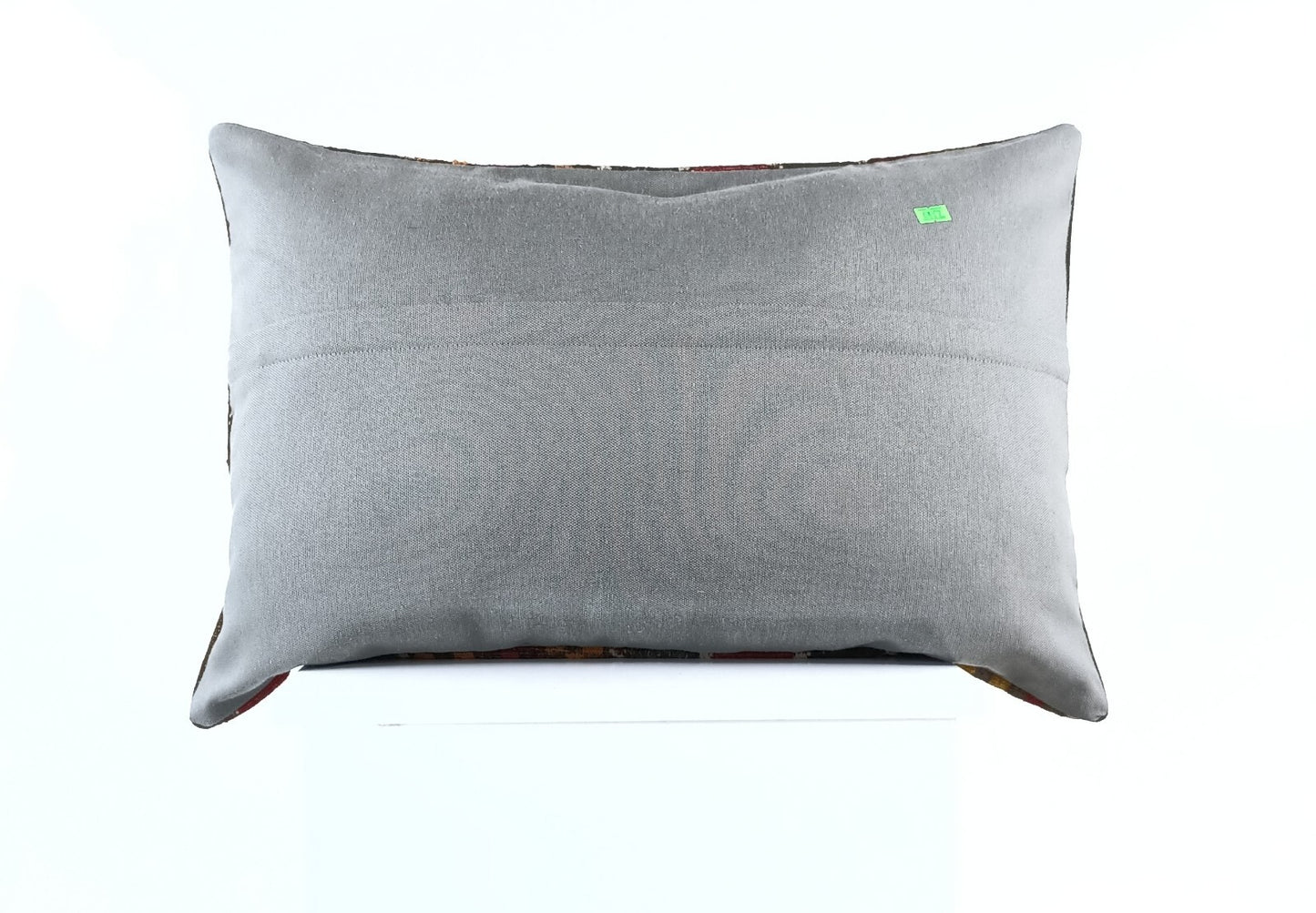 Kilim Pillow Cover 16x24 Tribal Vintage Turkish Carpet Lumbar Pillow Cover 1952