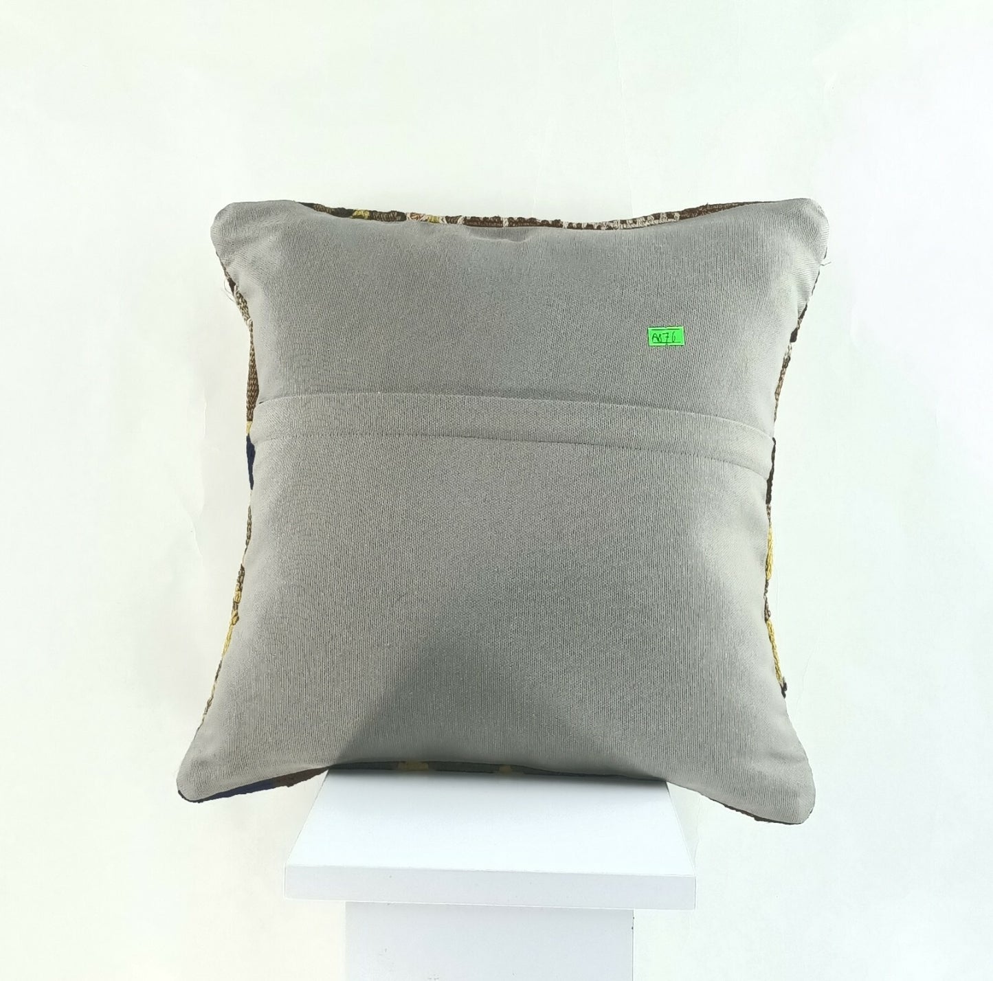 Kilim Pillow Cover 16x16 Oriental Traditional Handmade Boho Lumbar Cushion A876