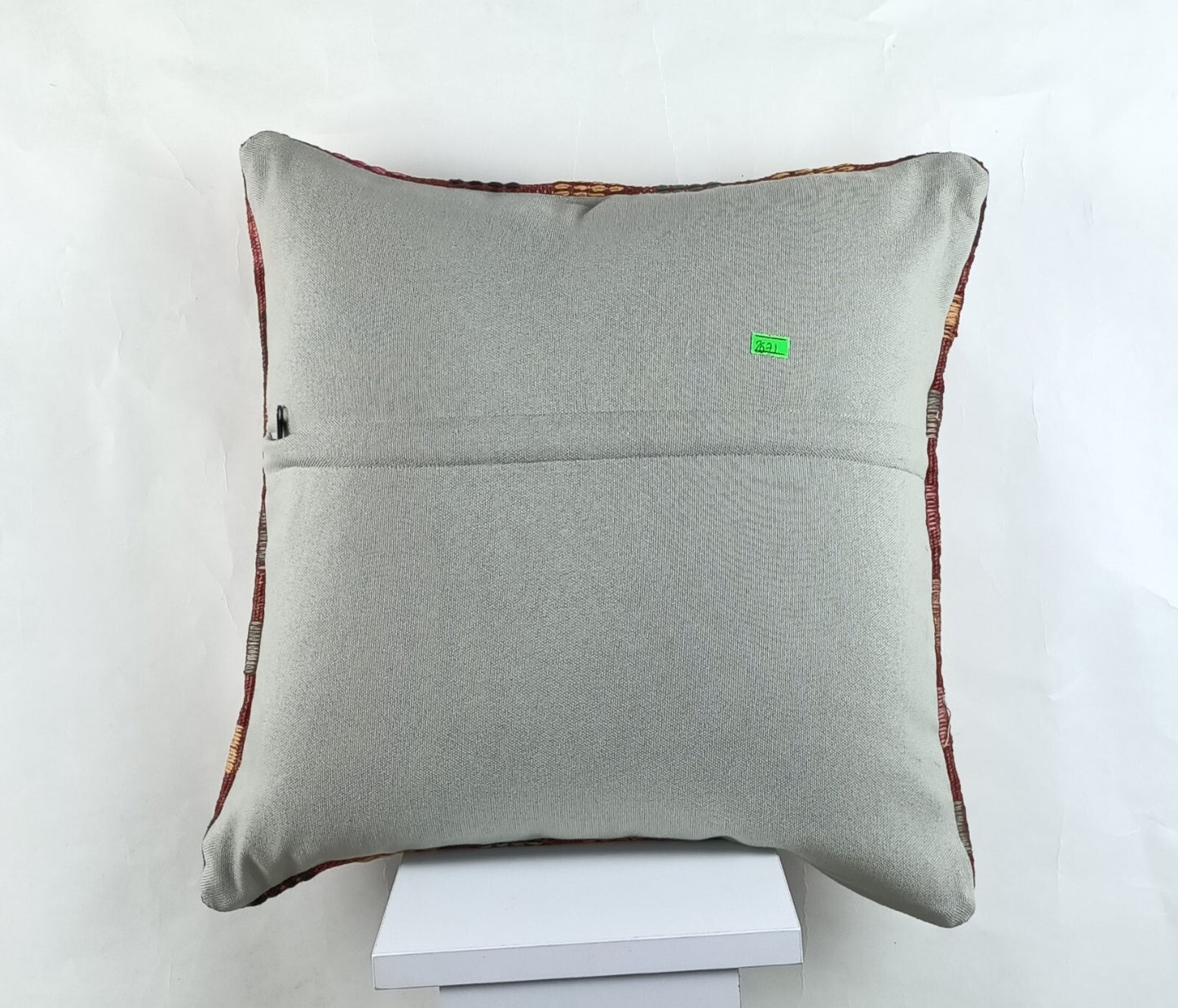 18"x18" Kilim Pillow Cover Handmade Turkish Vintage Cushion Tribal Lumbar 2671