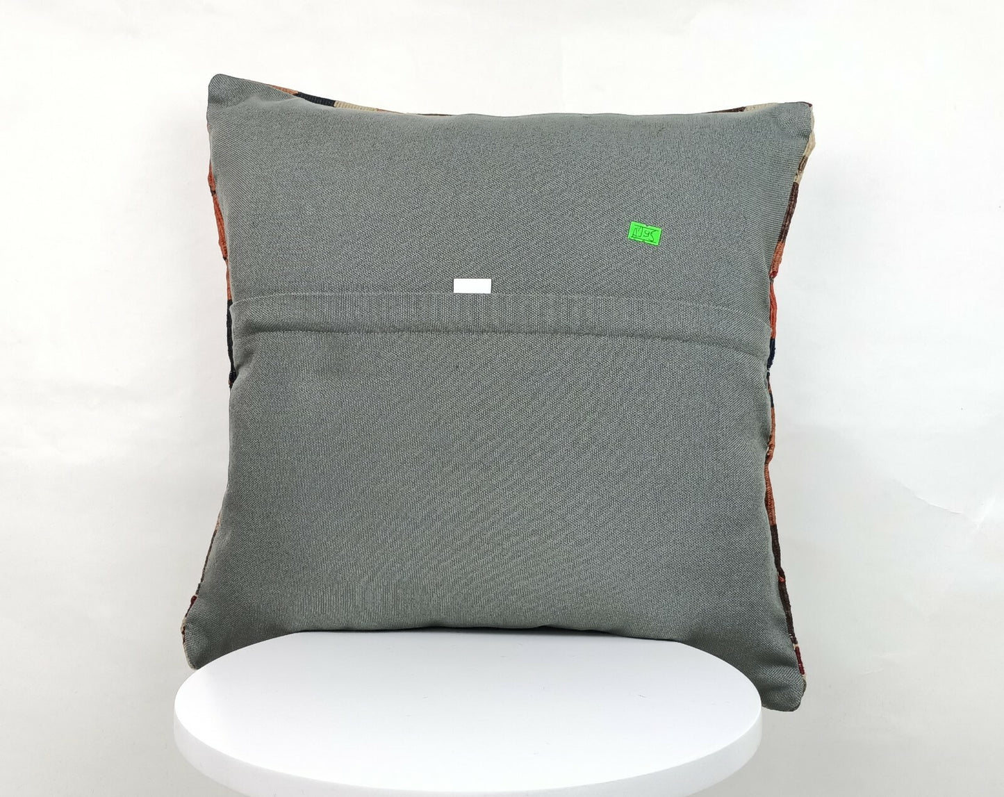 Kilim Pillow Cover 18x18 Anatolian Handmade Traditional Ottoman Cushion A395