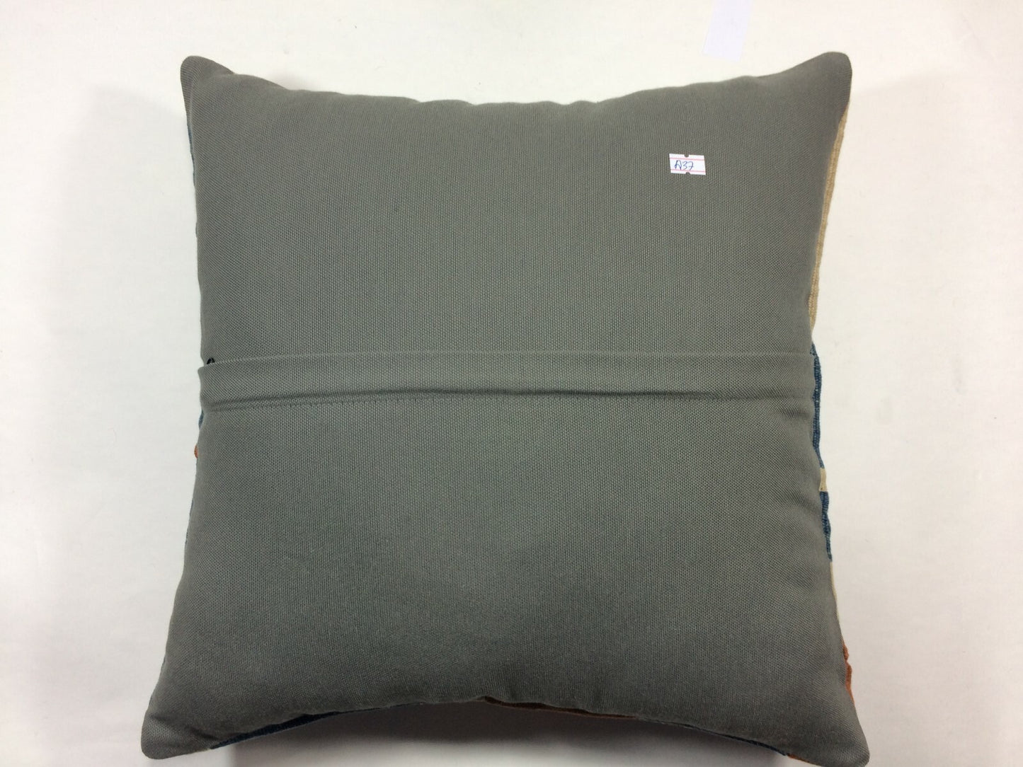 18"x18" Kilim Pillow Cover Handmade Turkish Vintage Cushion Tribal Lumbar A37