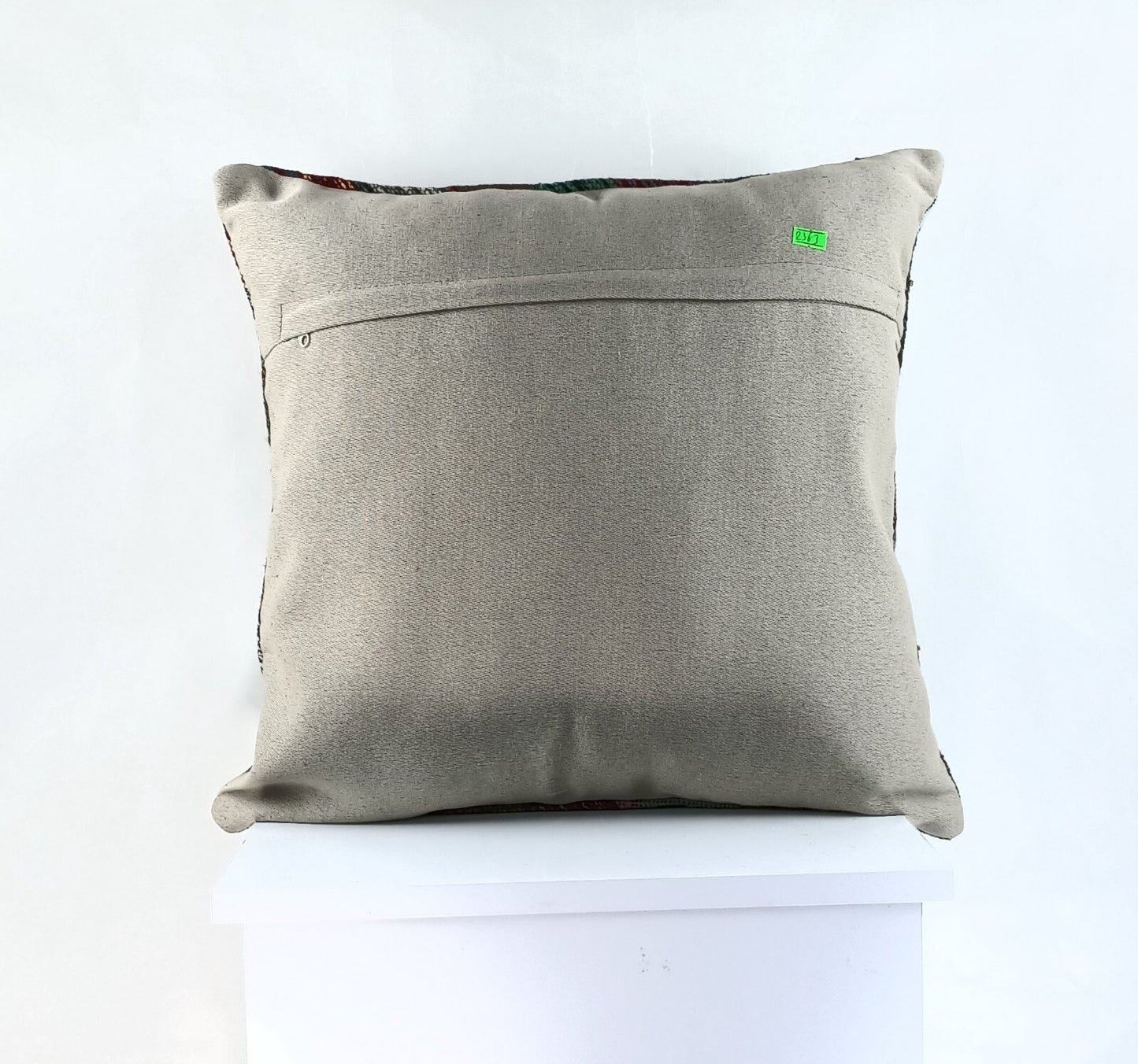 20x20 Kilim Pillow Cover Handmade Vintage Oushak Kilim Cushion Cover 2363