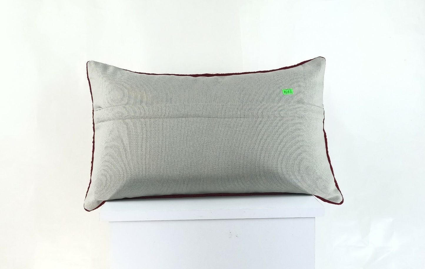 Kilim Lumbar Pillow Cover 12x20 Bohemian Vintage Wool Sofa Couch Cushion A982