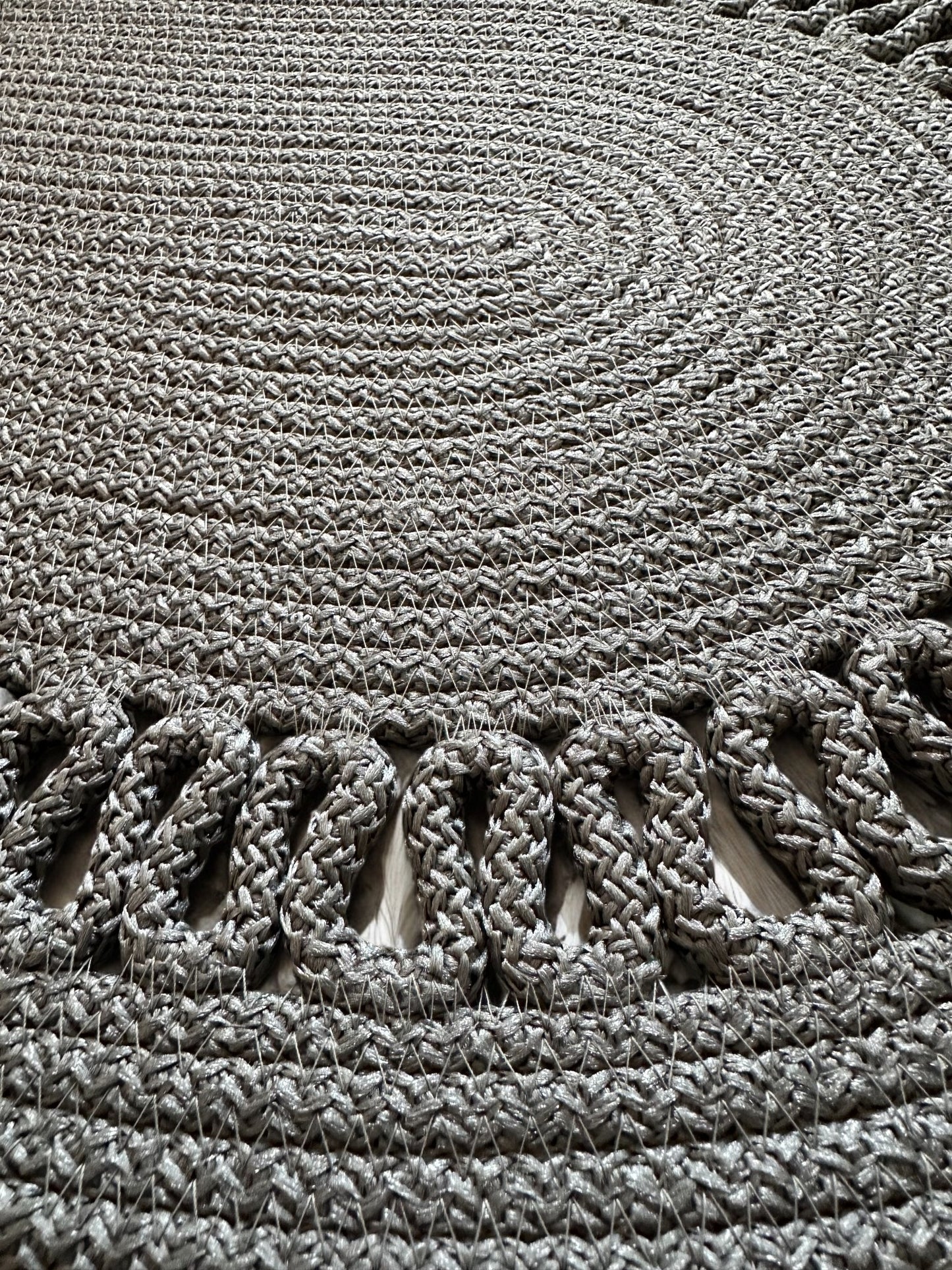 Custom Size Oval Rope Doormat - Jute, Double-Sided Indoor Mat, Colorful Rug for Entryway