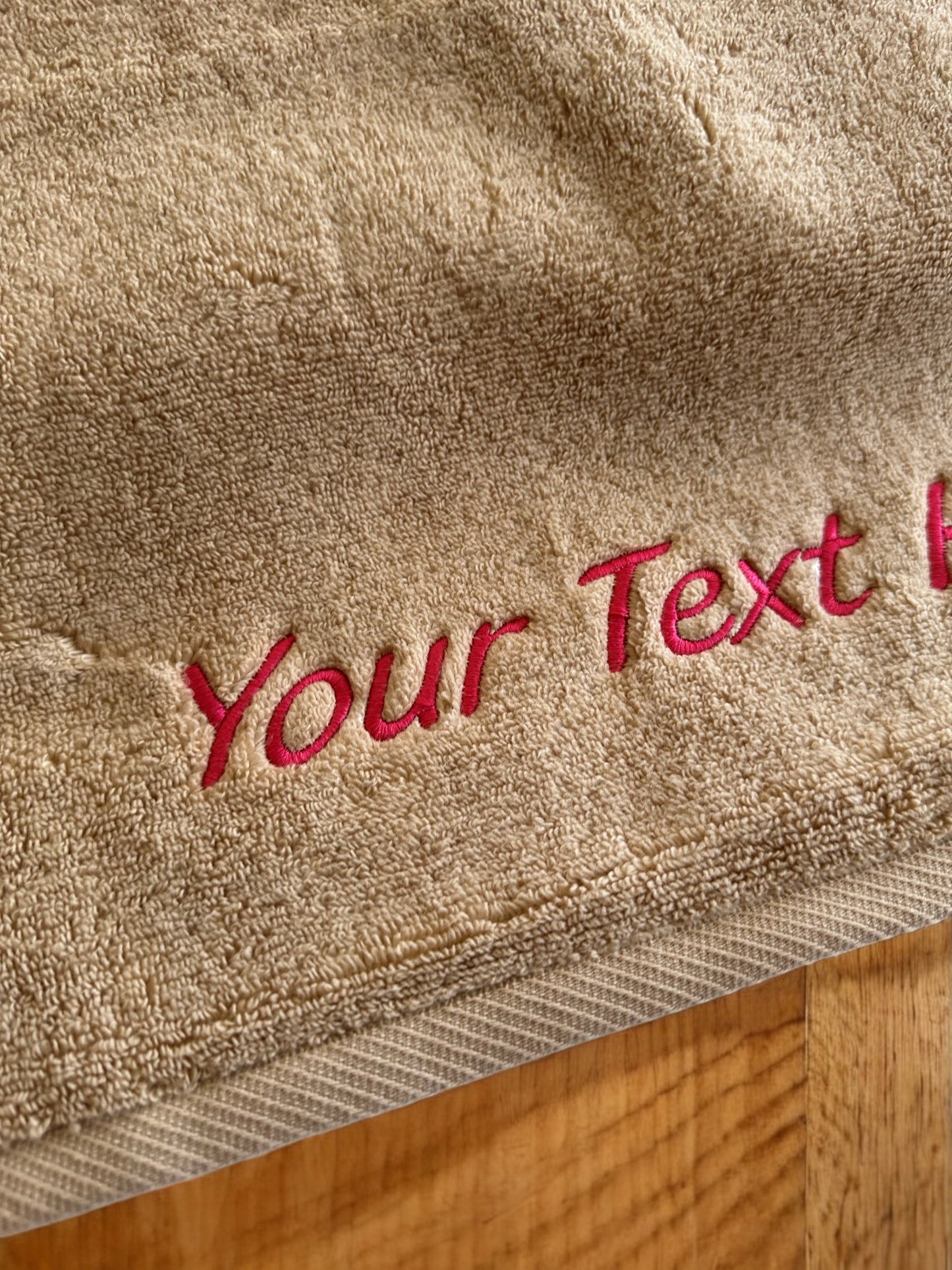 Personalized Terry Towels - Embroidered Monogrammed Hand Towels with Name, Perfect Wedding Gift