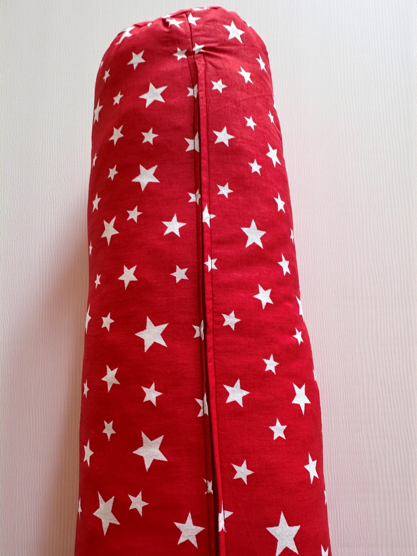 Custom Bolster Pillow Cover - Any Diameter & Length, Cotton Roll and Cylinder Pillow Covers, Decorative Throw Pillow Case