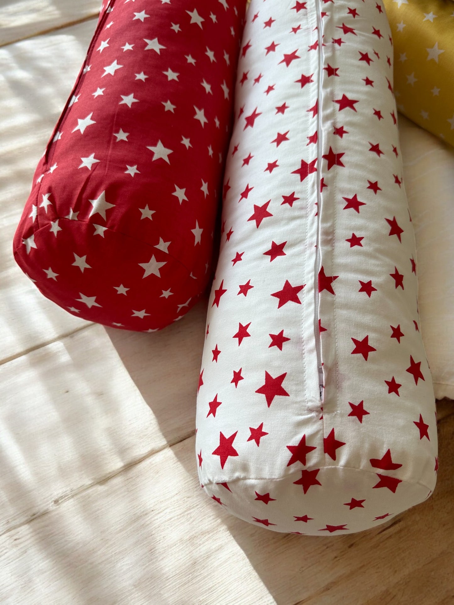 Custom Bolster Pillow Cover - Any Diameter & Length, Cotton Roll and Cylinder Pillow Covers, Decorative Throw Pillow Case