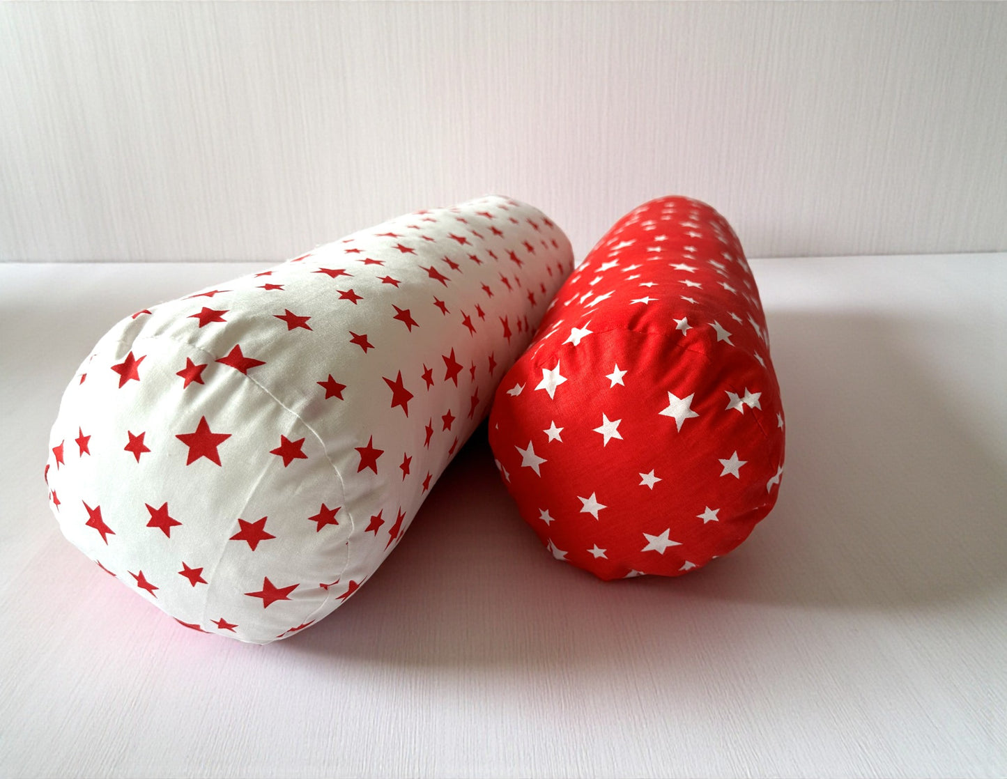Custom Bolster Pillow Cover - Any Diameter & Length, Cotton Roll and Cylinder Pillow Covers, Decorative Throw Pillow Case