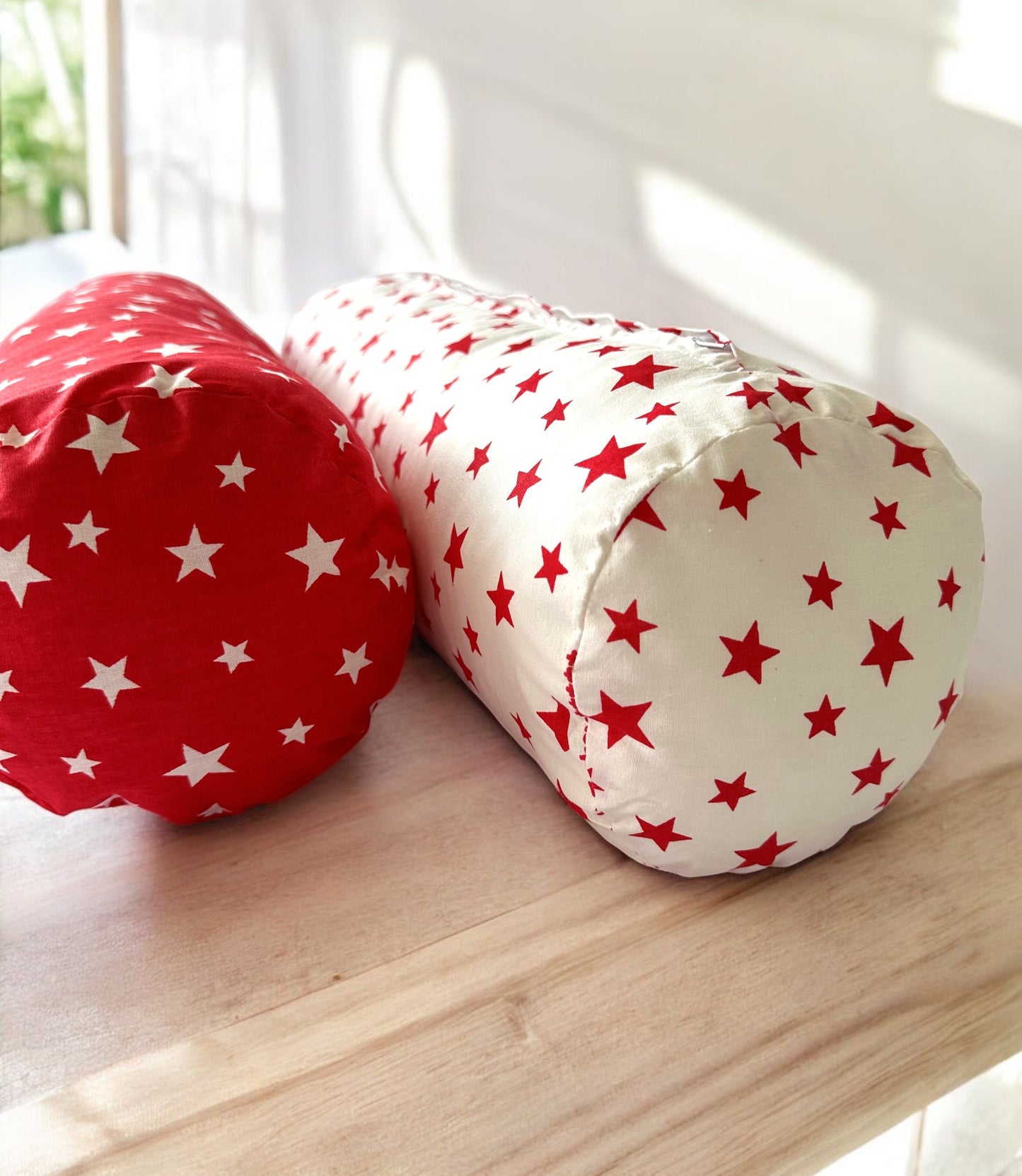 Custom Bolster Pillow Cover - Any Diameter & Length, Cotton Roll and Cylinder Pillow Covers, Decorative Throw Pillow Case