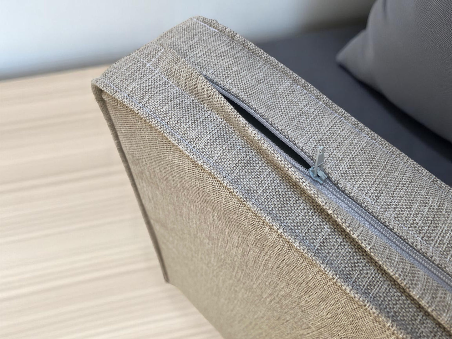 Custom Bench Cushion Covers - Window Seat, Indoor Bench, Floor Cushion, Seat Covers (Only Cover)