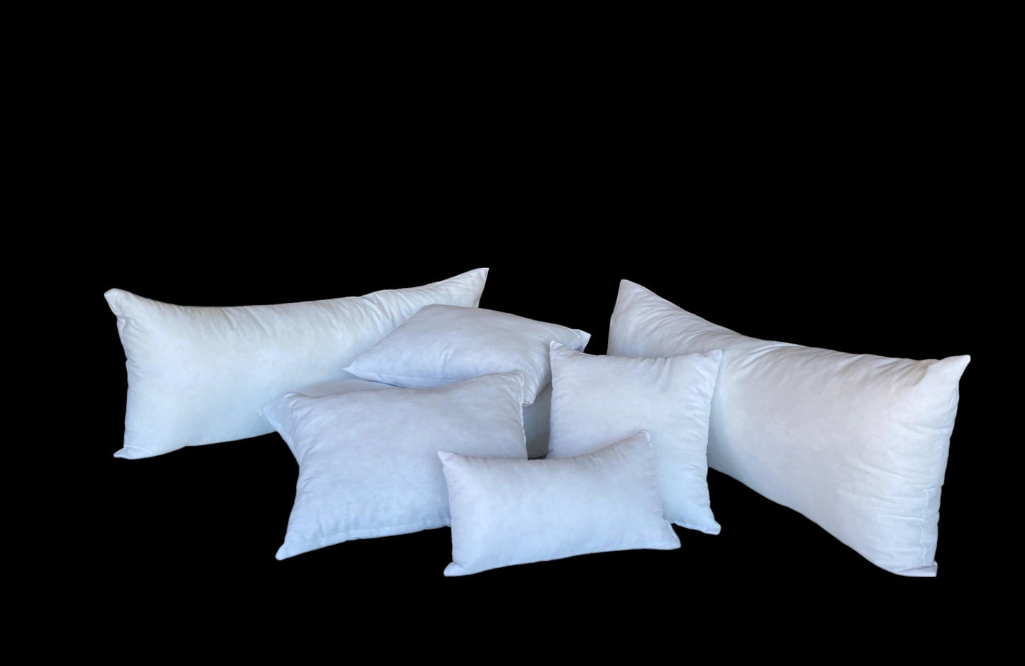 Throw Pillow Insert All Size Lumbar Cushion Filling Lumbar Inner Sham