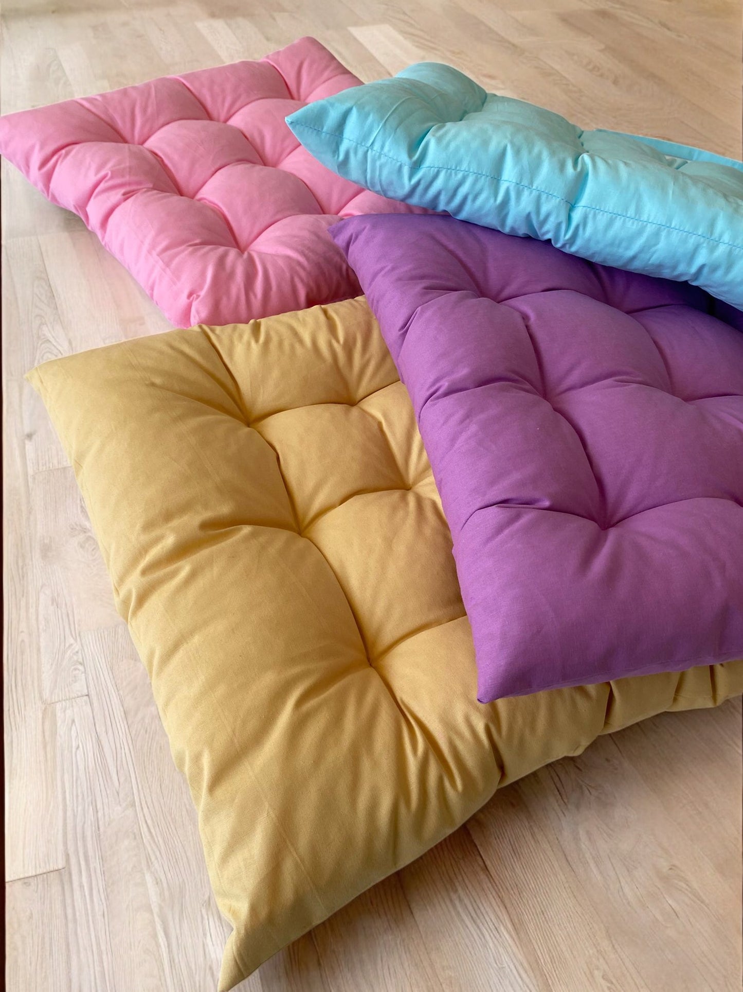 Chair Cushion, Chair Pads, Cotton Chair Cushion, Square Chair Cushion, Seat Cushion, Dining Chair Pad, Chair Seat Pads, Floor Cushions