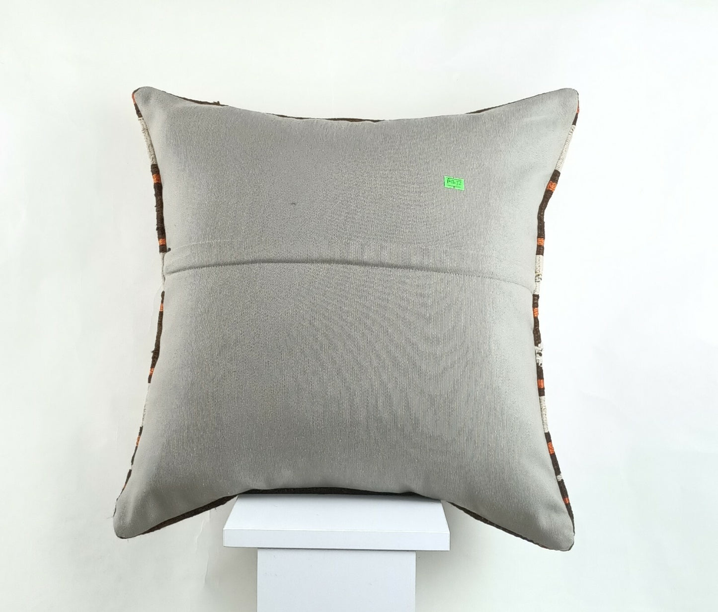 Kilim Pillow Cover 20x20 Home Decorative Handmade Ethnic Oushak Rug Pillow A1232