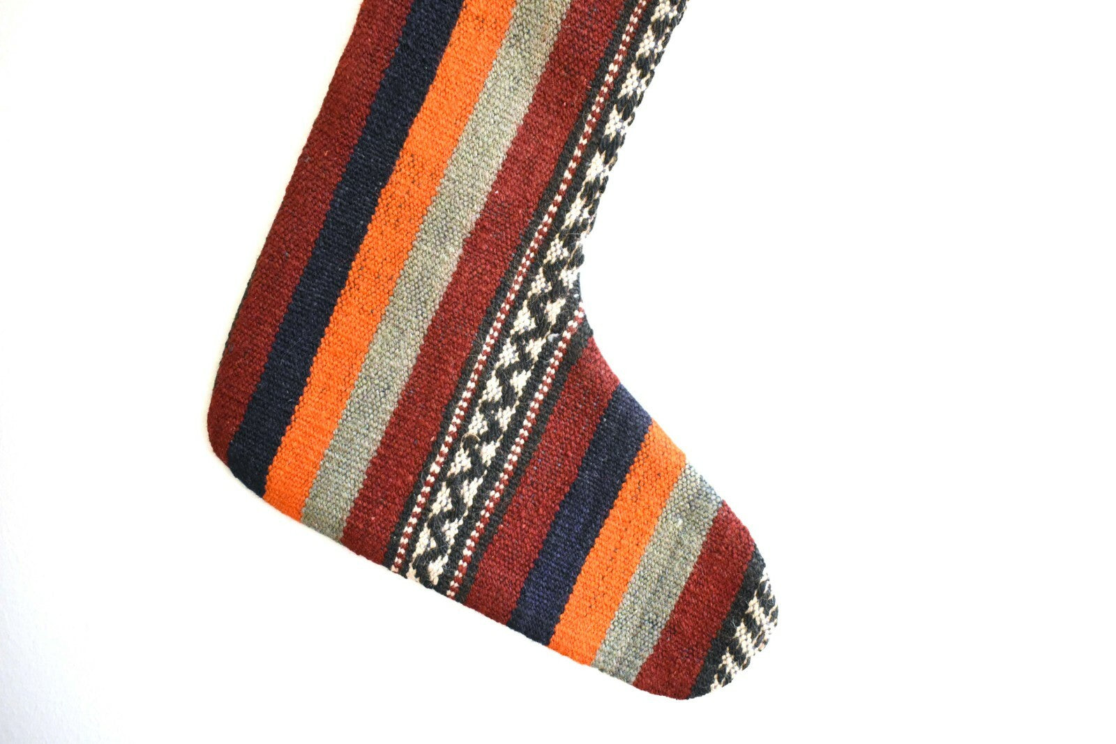 Kilim Christmas Stocking Rug Christmas Socks Christmas Decoration Xmas Gift S97