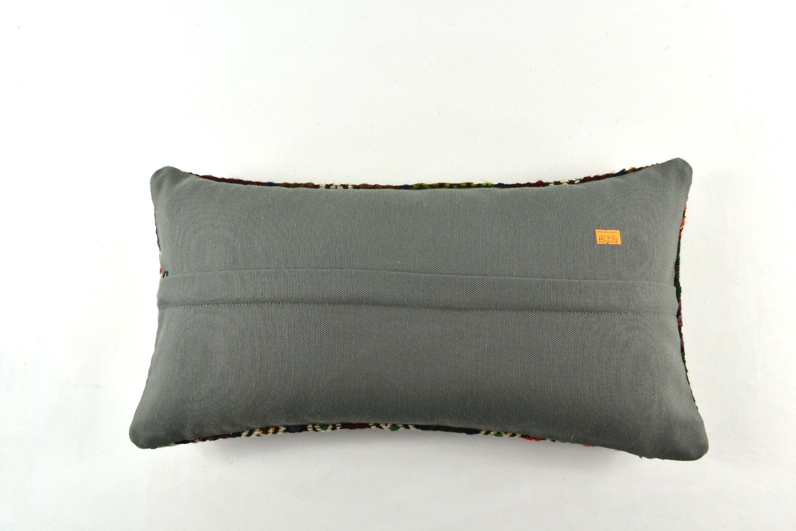 Kilim Lumbar Pillow Cover 10x20 Decorative Handmade Sofa Couch Cushion A2734