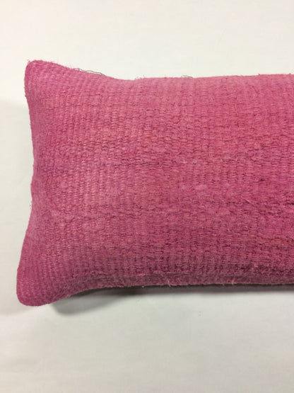 Turkish Cushion Cover 8"x16" Handmade Vintage Boho Ethnic Throw Pillow Case 1449