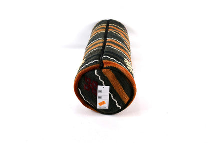 Kilim Bolster Pillow Cover 8x20 in Tribal Vintage Turkish Carpet Bolster Cushion