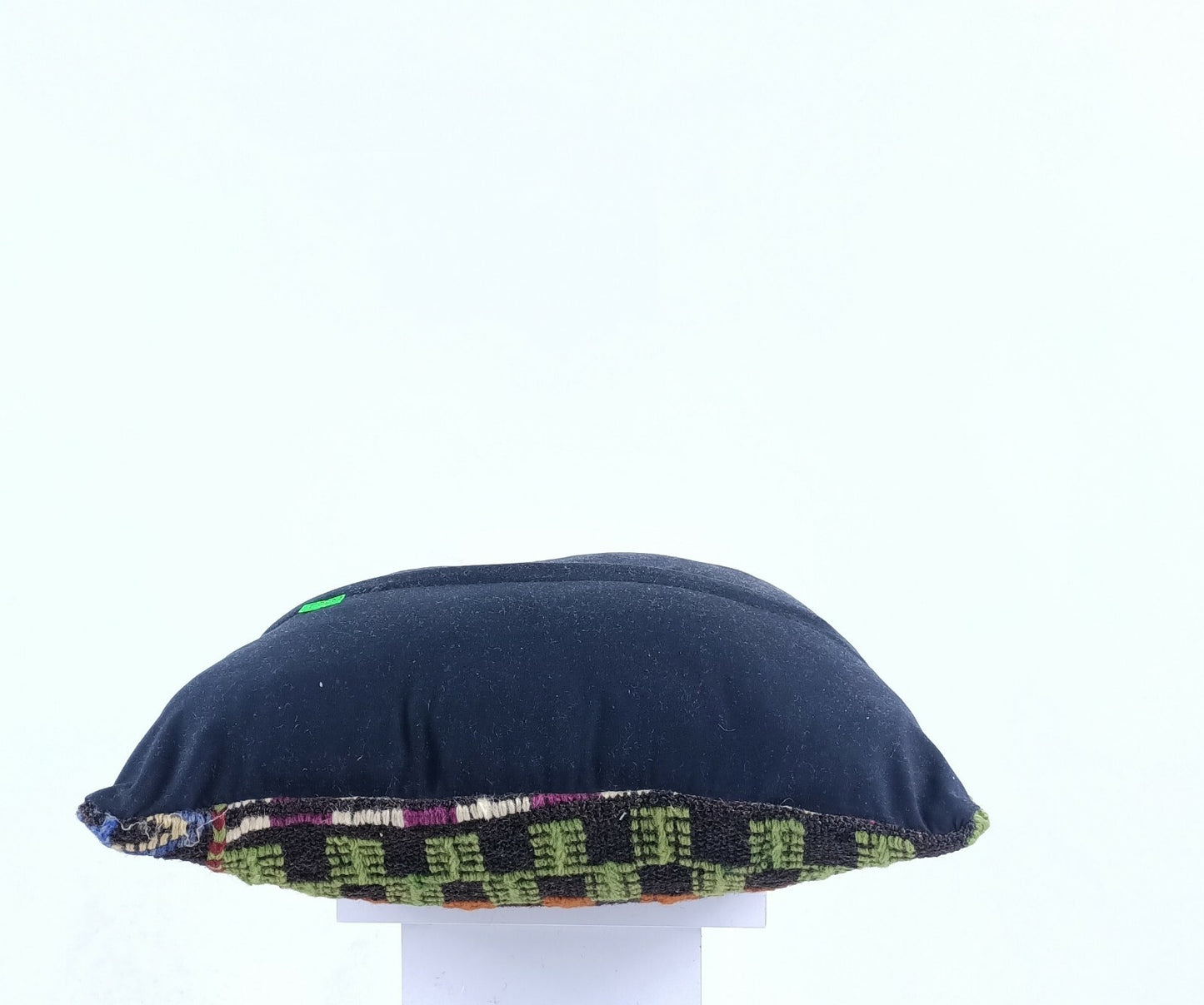  Turkish Kilim Pillow Cover 16x16 Home Decorative Wool Handmade Rug Cushion A501