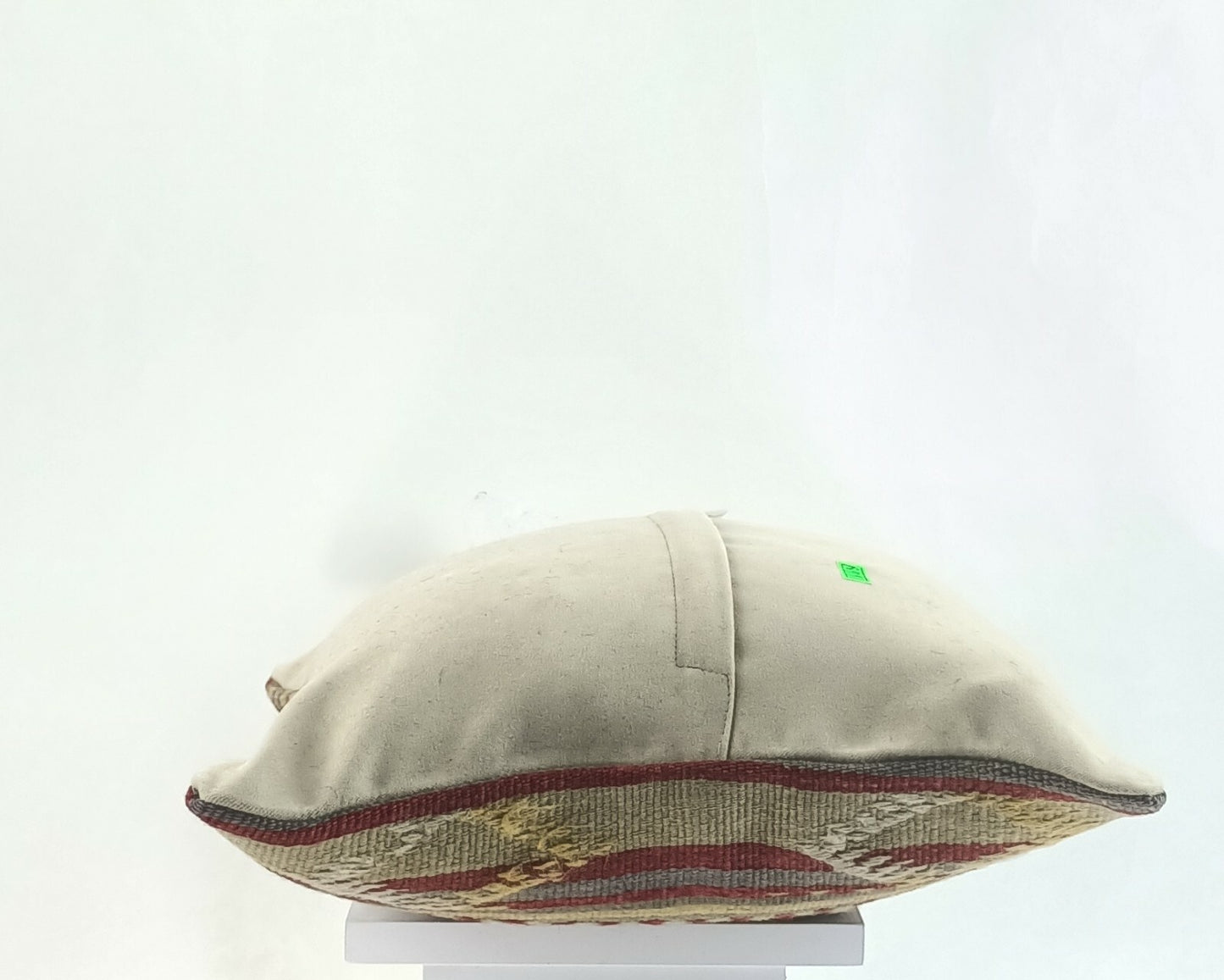 Kilim Pillow Cover 14x14 Home Decorative Ethnic Tribal Oushak Wool Cushion  A919