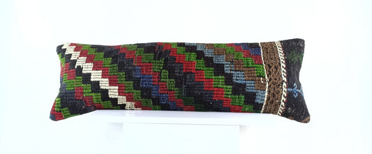 12x36 Ethnic Rug Pillow Decorative Vintage Faded Carpet Boho Cushion Cover E1447