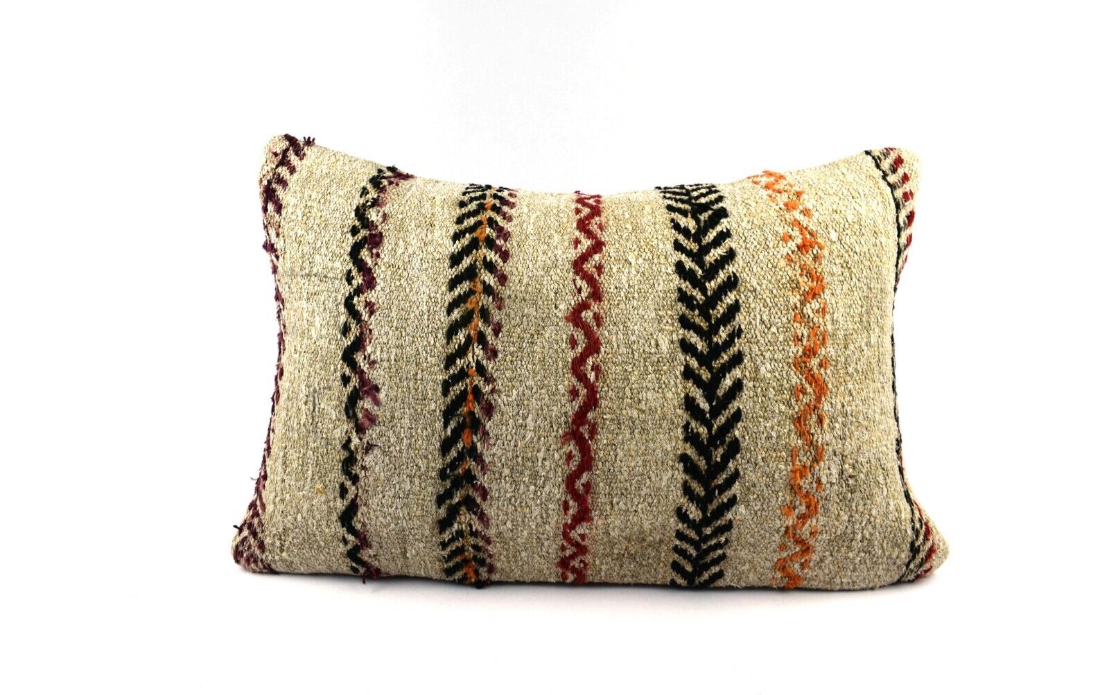 16x24 Kilim Pillow Cover Handmade Vintage Anatolian Lumbar Cushion Cover 4761