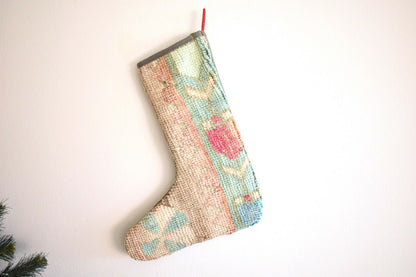Kilim Christmas Stocking Vintage Stocking Gift Stocking  Xmas Socks S267