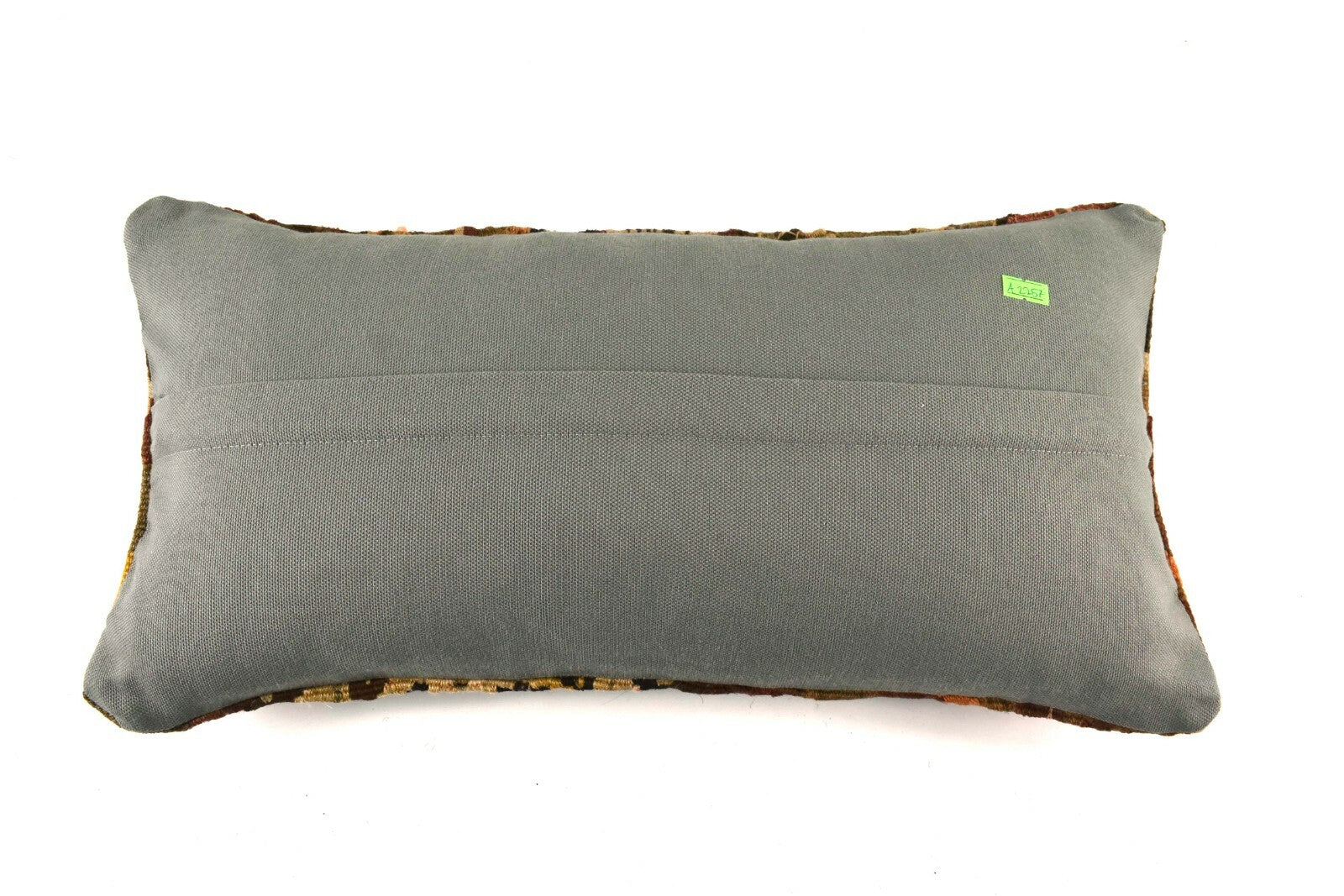 Kilim Lumbar Pillow Cover 10x20 Decorative Sofa Couch Handmade Cushion A2257