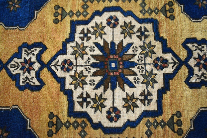  Oushak Runner 3.3x1.3 ft Vintage Turkish Runner Floor Runner Faded Runner Y22