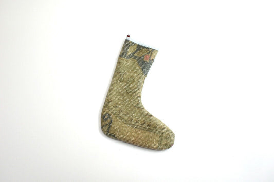 Kilim Christmas Stocking Vintage Rug Stocking Ethnic Decorative Xmas Socks S1011