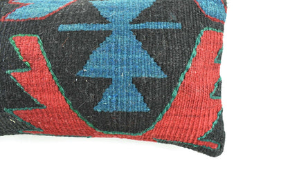 Turkish Cushion Cover 8"x16" Handmade Vintage Boho Ethnic Throw Pillow Case 3140