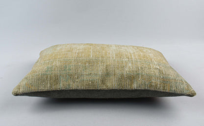 Kilim Pillow Cover 12x20 Handmade Turkish Rug Boho Ethnic Lumbar Cushion 4902