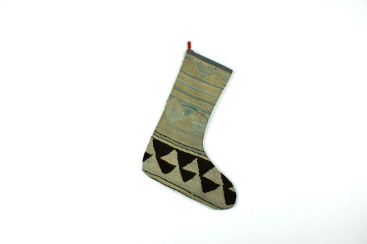 Kilim Christmas Stocking Vintage Rug Stocking Ethnic Decorative Xmas Socks S837