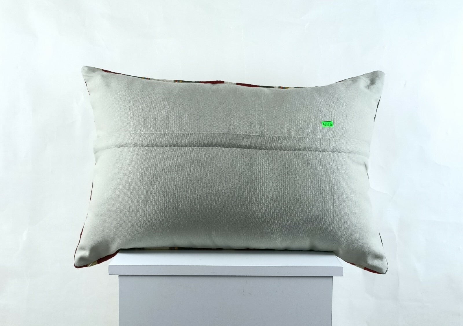 Kilim Pillow Cover 16x24 in Traditional Handmade Anatolian Lumbar Cushion A1476