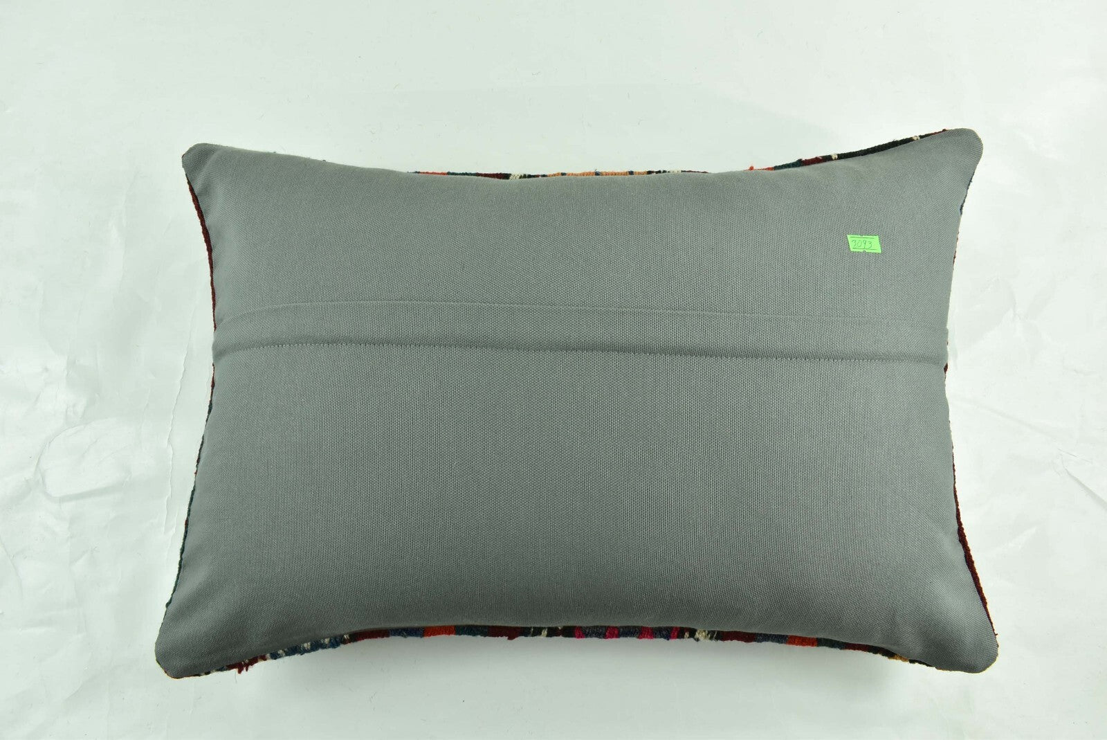 Kilim Pillow Cover 16x24 Tribal Vintage Turkish Carpet Lumbar Pillow Cover 3093