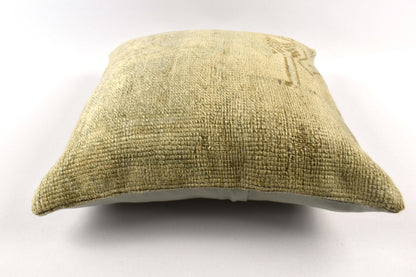 18"x18" Kilim Pillow Cover  Handmade Turkish Vintage Cushion Tribal Lumbar 4634