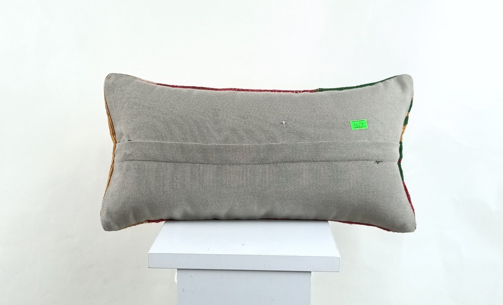 Turkish Cushion Cover 8"x16" Handmade Vintage Boho Ethnic Throw Pillow Case 2617