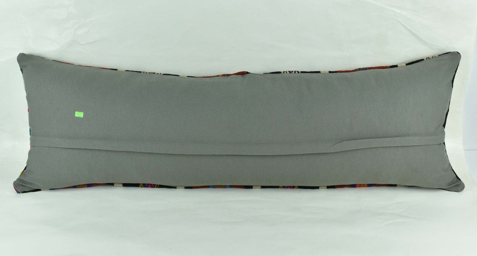 Extra Large Kilim Pillow Cover 16x48 Handmade Ethnic Boho Oriental Lumbar 3238