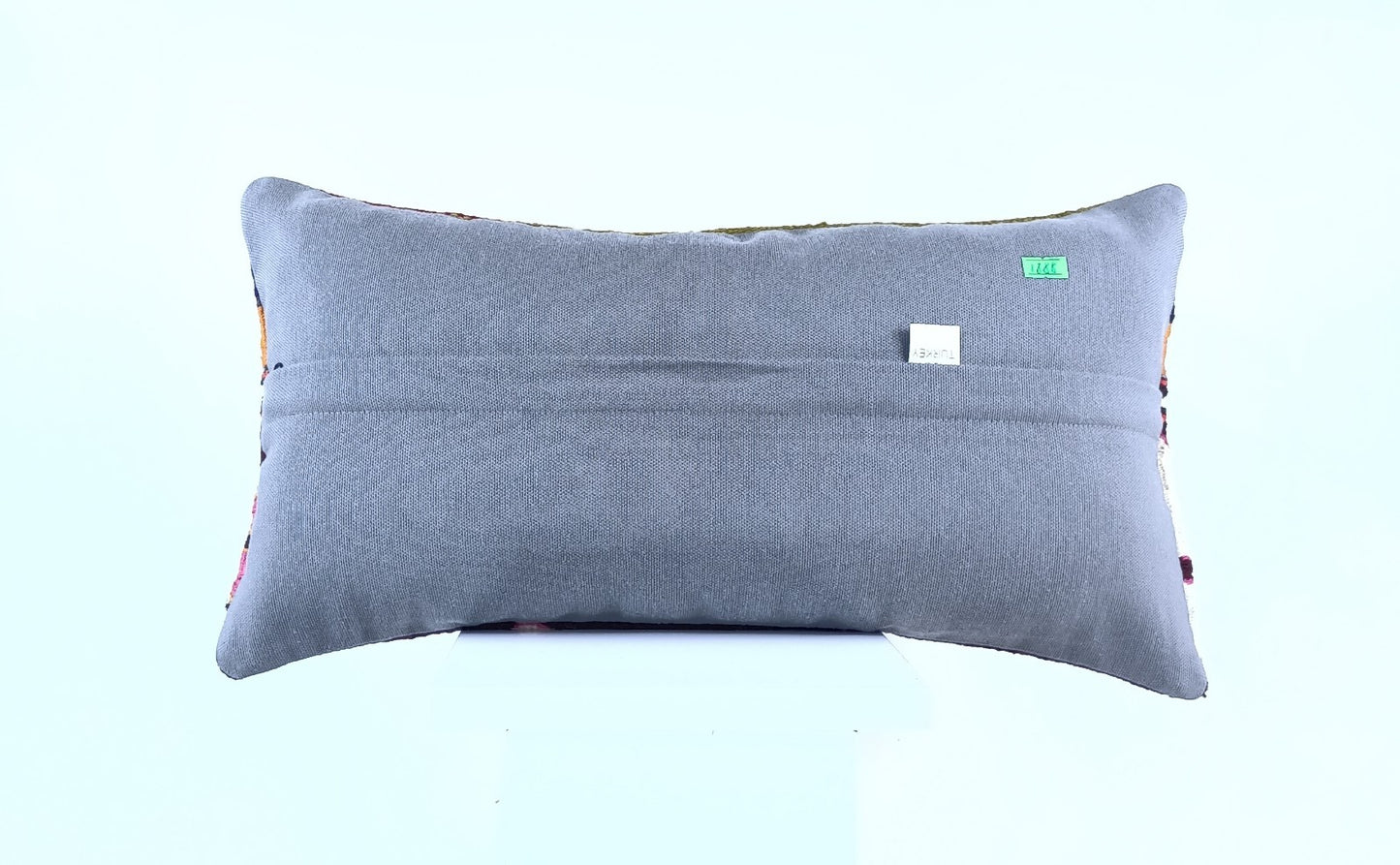 10x20 Kilim Lumbar Pillow Cover Vintage Ethnic Oushak Kilim Pillow Cover 1888