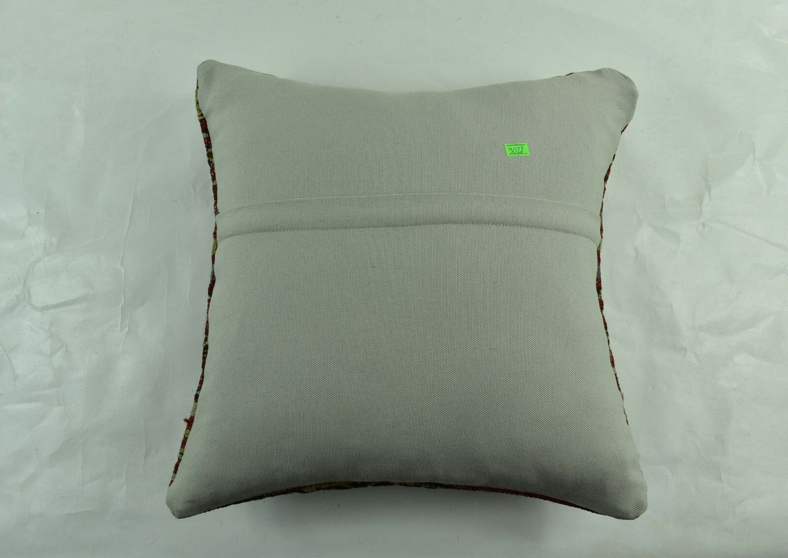 18"x18" Kilim Pillow Cover  Handmade Turkish Vintage Cushion Tribal Lumbar 3028